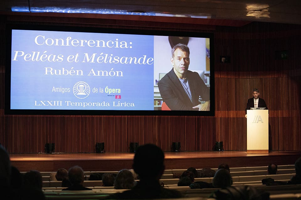 Rubén Amón analiza «Pelléas et Mélisande: la ópera donde no pasa nada…y sucede todo”