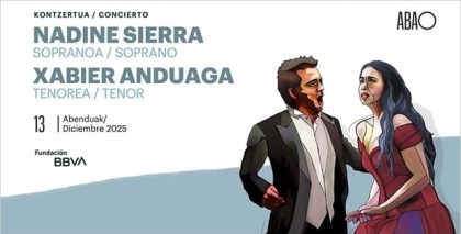ABAO Bilbao Opera cuelga el cartel de "Entradas agotadas" en el excepcional concierto de Nadine Sierra y Xabier Anduaga