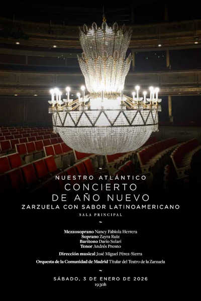 El Teatro de la Zarzuela recibe el 2026 con Zarzuela con sabor latinoamericano
