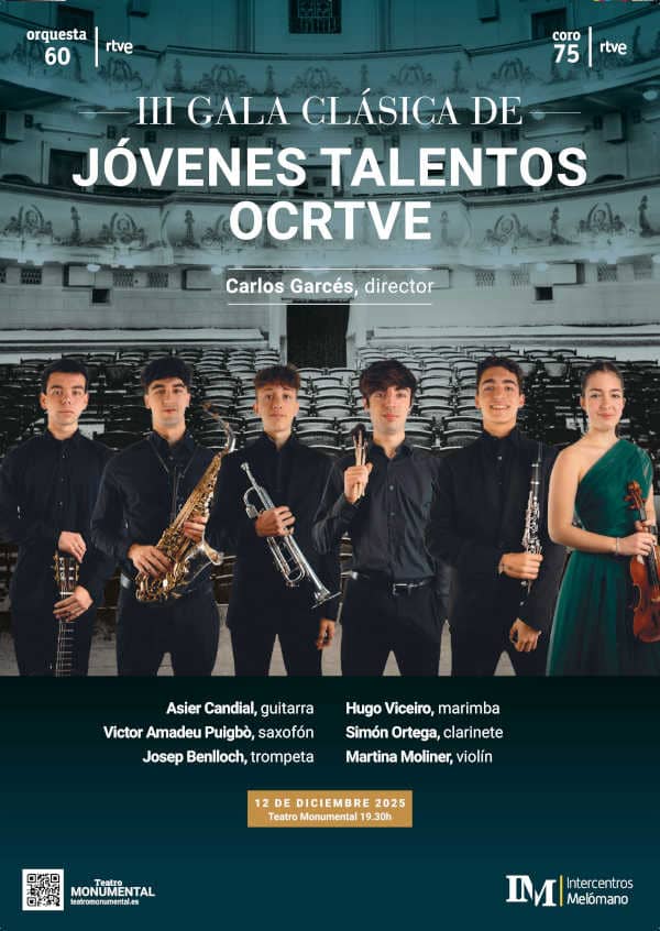 Tercera gala Jóvenes Talentos de la Orquesta Sinfónica y Coro RTVE