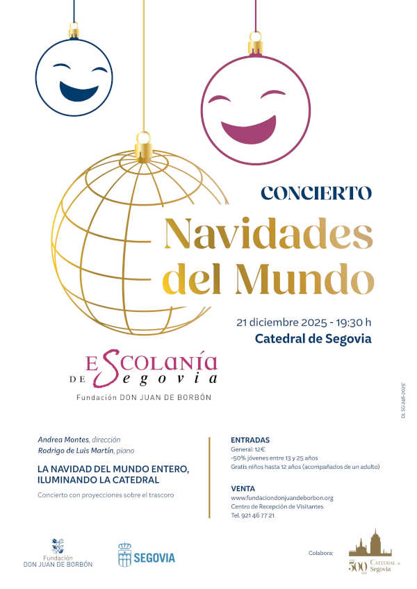 La Escolanía de Segovia ilumina la Catedral con Navidades del Mundo