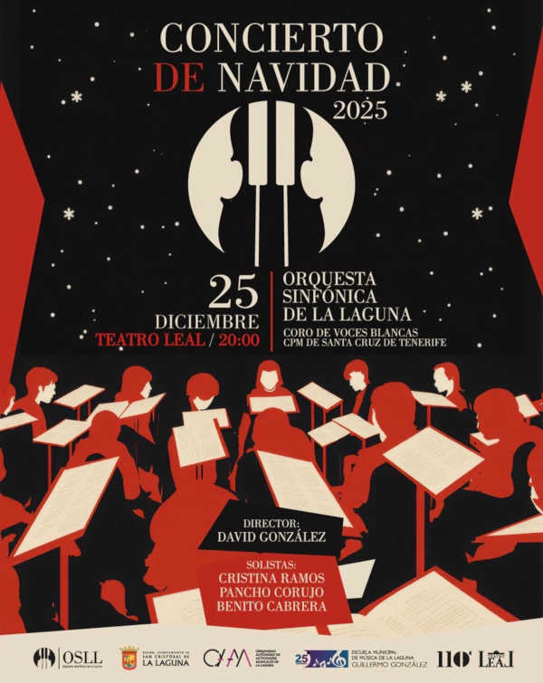 La Orquesta Sinfónica de La Laguna debuta en el Teatro Leal en el 110 aniversario del coliseo