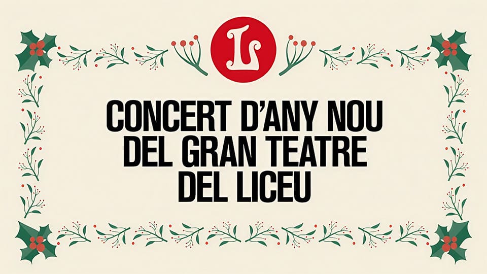 El Liceu celebra la Navidad con propuestas especiales para toda la familia y un concierto excepcional de Año Nuevo