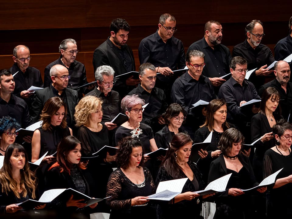 La Orquesta Sinfónica de Castilla y León y su Coro, con Jorge Yagüe y Jordi Casas en el Concierto Extraordinario de Navidad