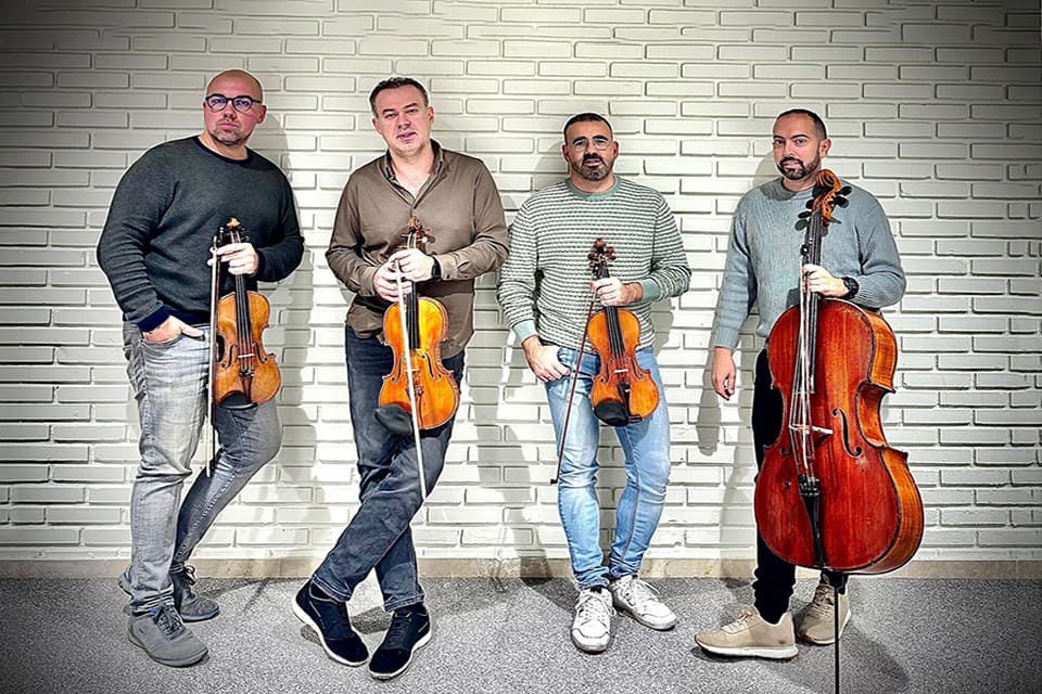 El Cuarteto con Fuoco regresa al Museo Picasso Málaga en el XIX Ciclo de Música de Cámara