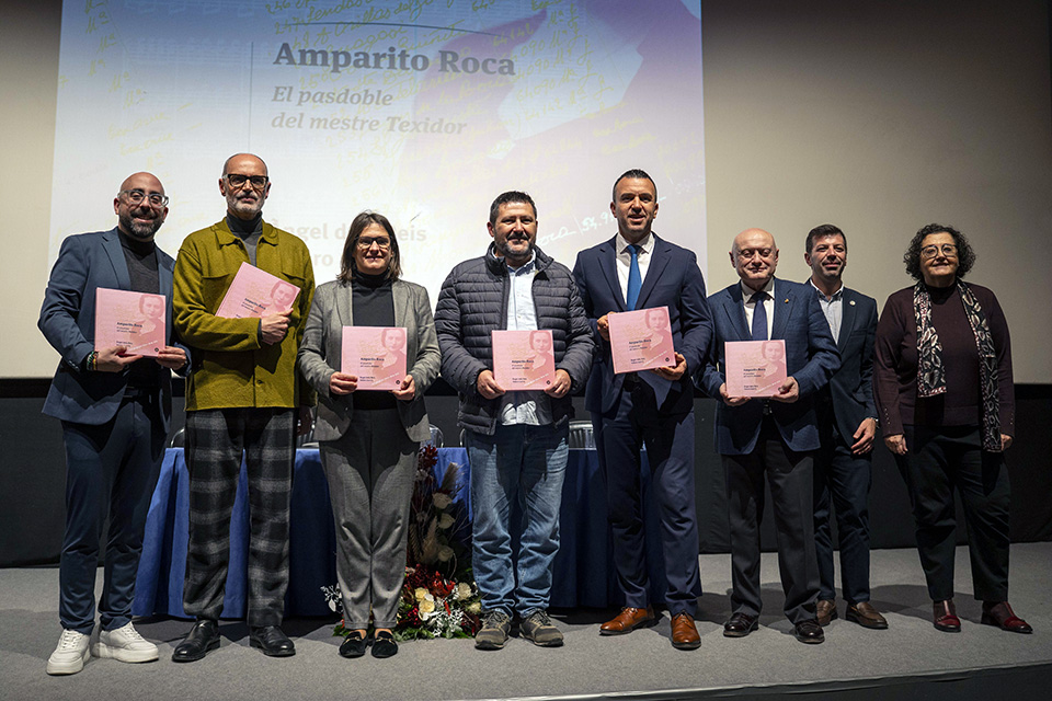 La Diputación se adentra en la historia de «Amparito Roca», el centenario pasodoble de Jaume Texidor