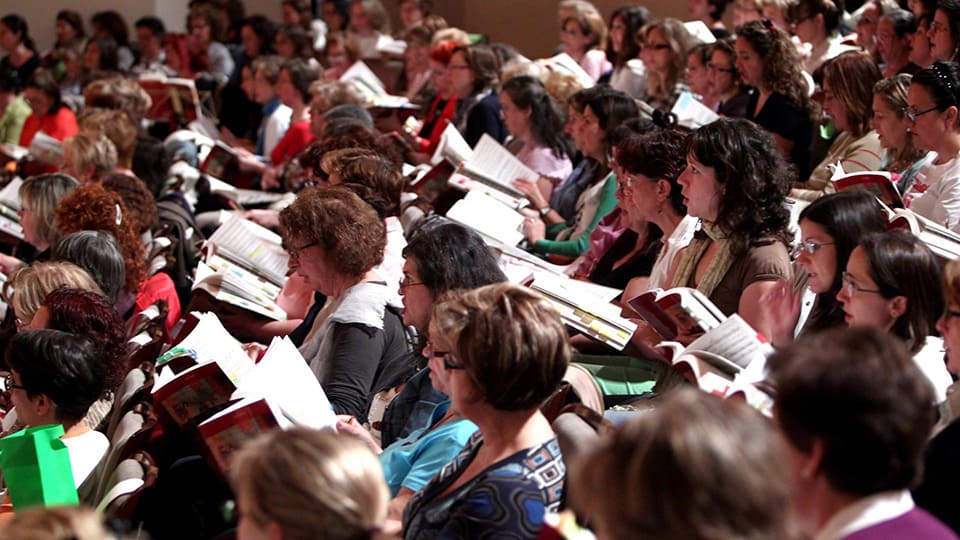 Más de 302 cantantes aficionados cantan El Mesías participativo junto a la Orquesta Ciudad de Granada y Coro de la OCG