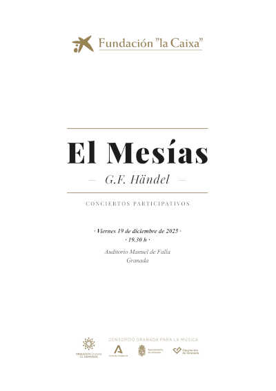 Más de 302 cantantes aficionados cantan El Mesías participativo junto a la Orquesta Ciudad de Granada y Coro de la OCG