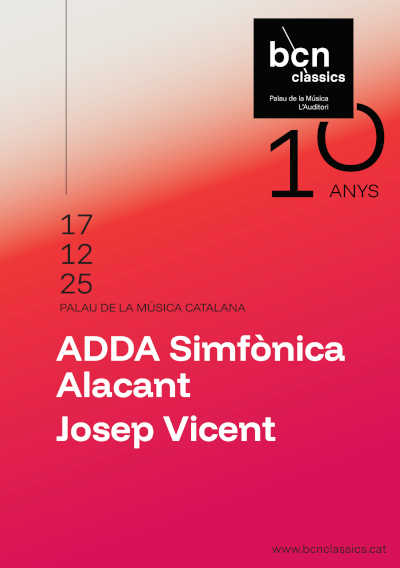 La magia de Tchaikovsky parotagoniza el Concierto de Navidad de BCN Clàssics con ADDA Simfònica Alicante