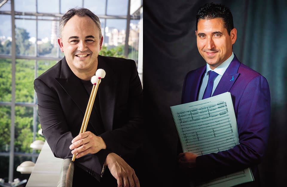 La Orquesta de València estrena el concierto para timbales Storm of Strikes de Óscar Navarro, dirigida por Alexander Liebreich