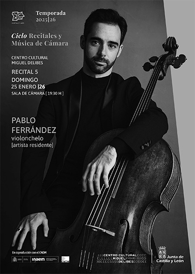El Centro Cultural Miguel Delibes acoge el domingo el quinto recital del Ciclo de Recitales y Música de Cámara