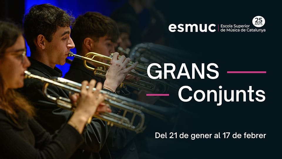 Jordi Savall pone el punto final a los Grandes Conjuntos del 25 aniversario de la ESMUC Jordi Savall pone el punto final a los Grandes Conjuntos del 25 aniversario de la ESMUC