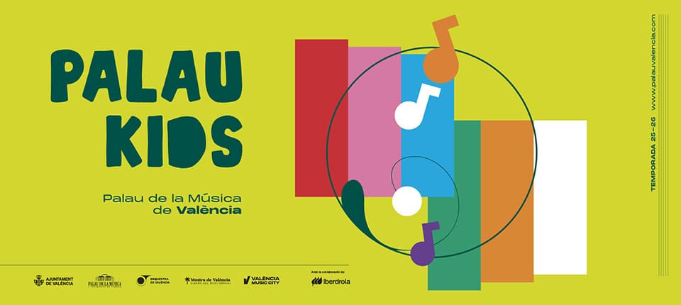 El Palau de la Música refuerza su compromiso con el público más joven a través del proyecto educativo Palau Kids 2026