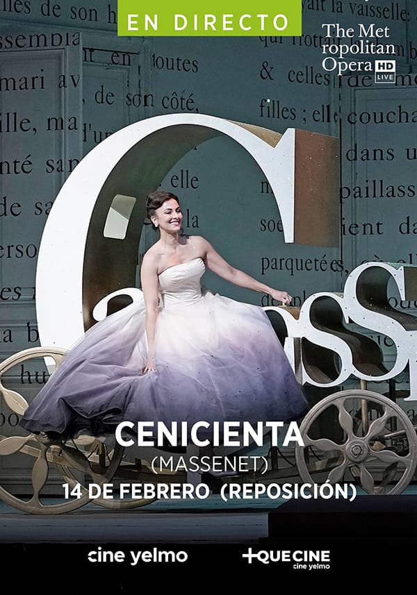 Cine Yelmo proyecta en San Valentín la ópera Cenicienta, una innovadora adaptación del famoso cuento de hadas