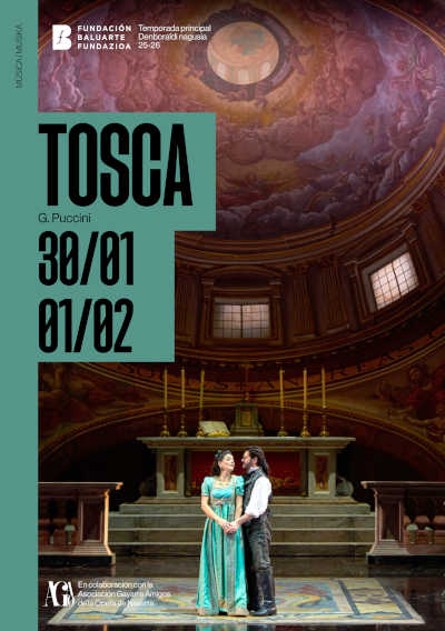 Una producción clásica y monumental de la ópera “Tosca”, quinta propuesta de la temporada de Fundación Baluarte