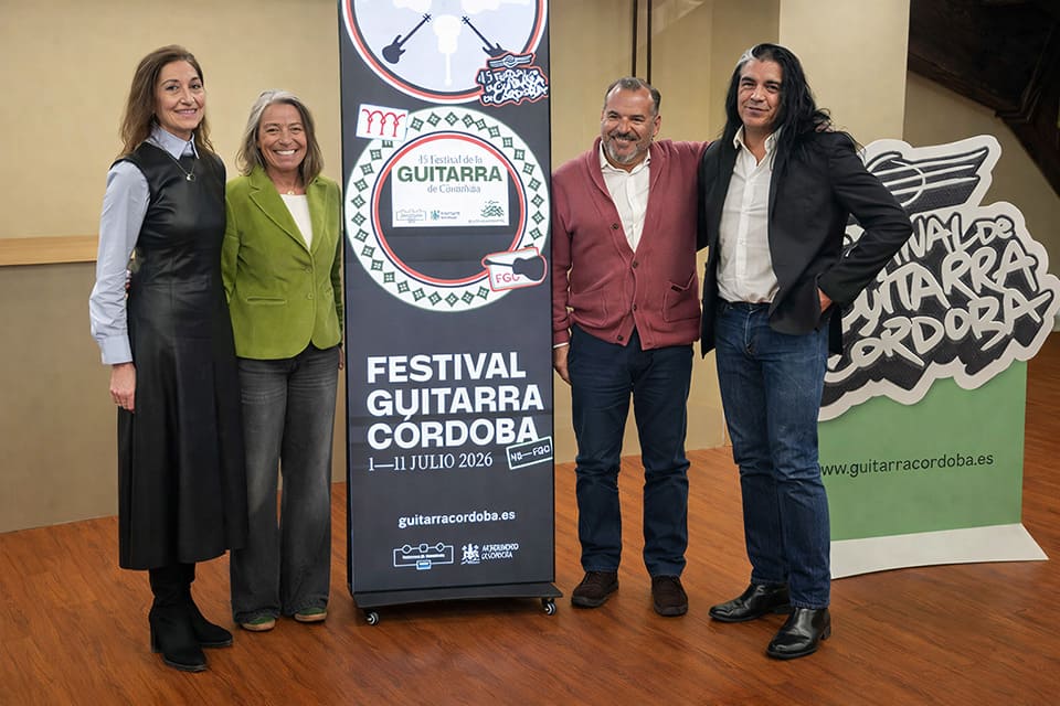 Entradas ya a la venta para los primeros conciertos del 45.º Festival de la Guitarra de Córdoba