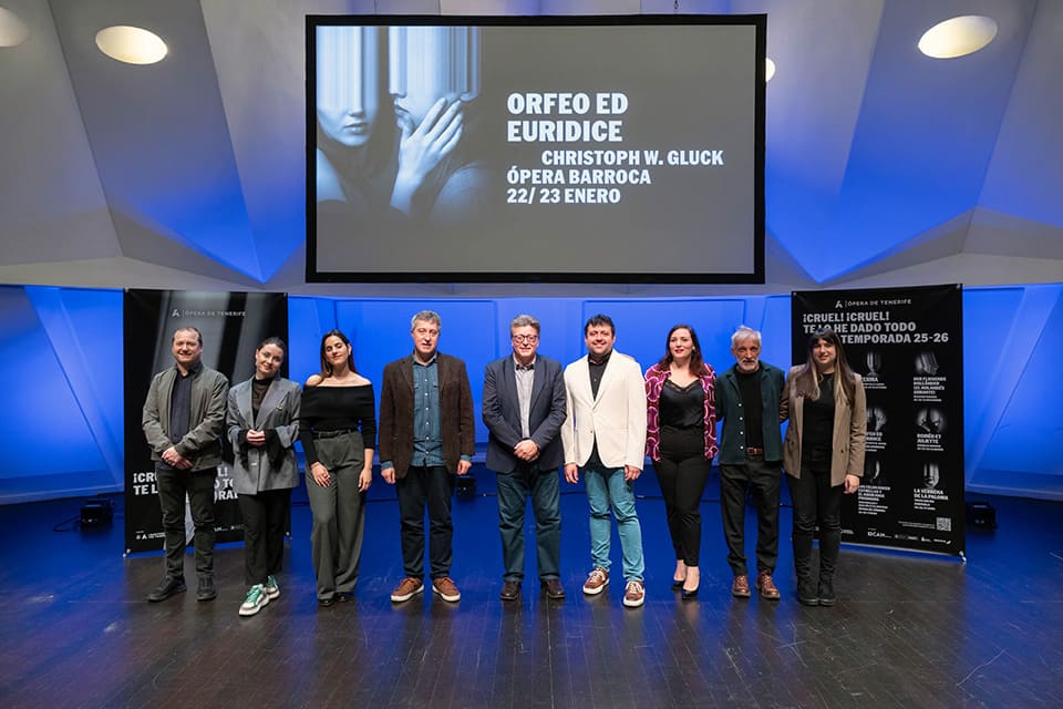 Ópera de Tenerife abre el año con Orfeo ed Euridice los días 22 y 23 de enero