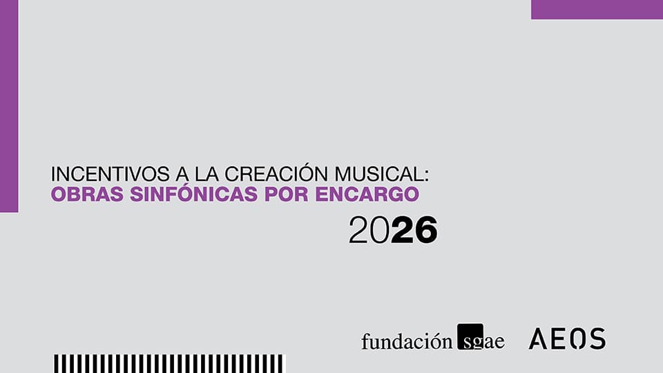 La Fundación SGAE destina 130.000 euros para incentivar la creación sinfónica en 2026