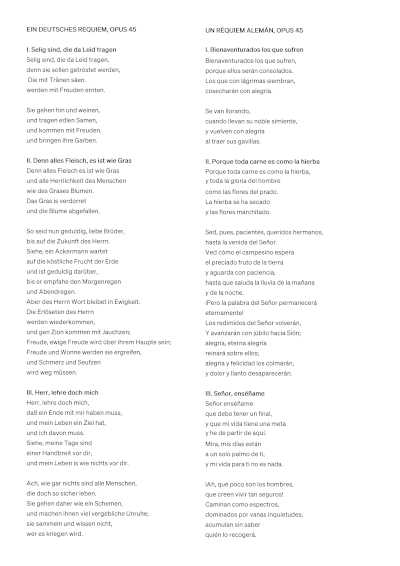 Todos seremos transformados: el Réquiem alemán de Brahms en el Maestranza
