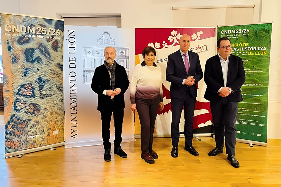 El CNDM presenta la XXIII edición del Ciclo de Músicas Históricas de León