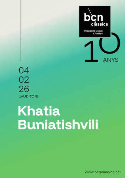 Khatia Buniatishvili debuta en BCN Clàssics con obras de Schubert, Beethoven y Liszt