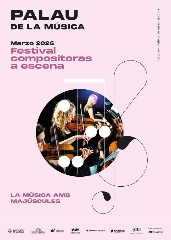 El Palau de la Música celebra el 8M con conciertos de cámara, sinfónicos y actividades familiares