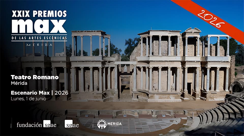 Jesús Cimarro, Premio Max de Honor 2026 por su trayectoria en las Artes Escénicas Jesús Cimarro, Premio Max de Honor 2026 por su trayectoria en las Artes Escénicas