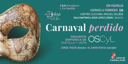 El Centro Cultural Miguel Delibes acoge el espectáculo "Carnaval Perdido", un viaje musical por los carnavales del mundo