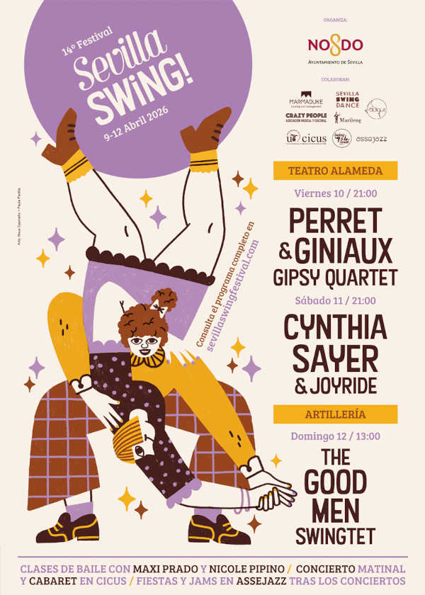 El Festival Sevilla Swing! alcanza su XIV edición y estrena la Real Fábrica de Artillería como nuevo escenario