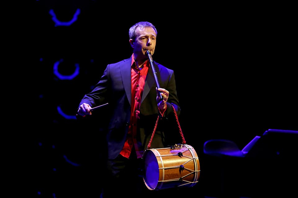 La Orquesta Sinfónica de Navarra estrena una obra para txistu en Bera, Sangüesa y Mélida