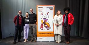 El Festival Sevilla Swing! alcanza su XIV edición y estrena la Real Fábrica de Artillería como nuevo escenario ICAS - - Rueda-de-Prensa-Sevilla-Swing-Festival-620
