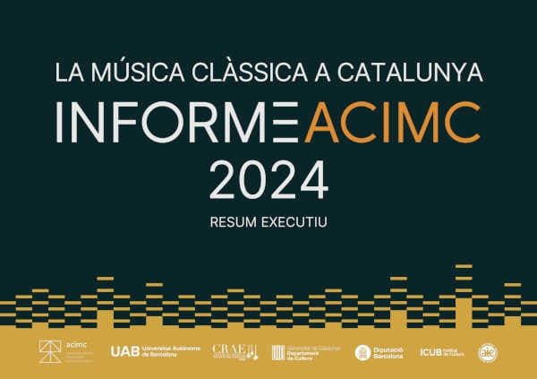 La música clásica en Cataluña crece en actividad pero mantiene desequilibrios territoriales y de género