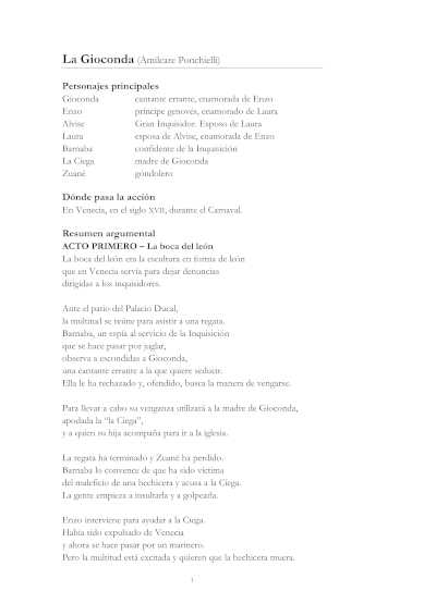 La pasión romántica de «La Gioconda» de Amilcare Ponchielli vuelve al Liceu con producción de Gilbert