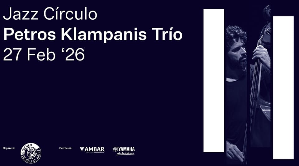 Petros Klampanis y el Petros Klampanis Trío presenta “Latent Info” en el Ciclo Jazz Círculo