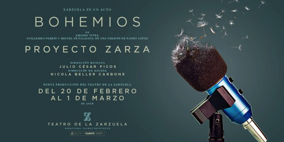 El Proyecto Zarza, zarzuela por y para jóvenes, celebra su décimo aniversario con «Bohemios»