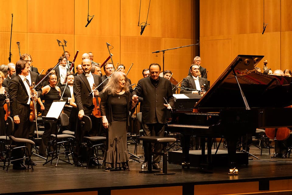 Nota actualizada: Martha Argerich debuta en BCN Clàssics bajo la dirección de Charles Dutoit