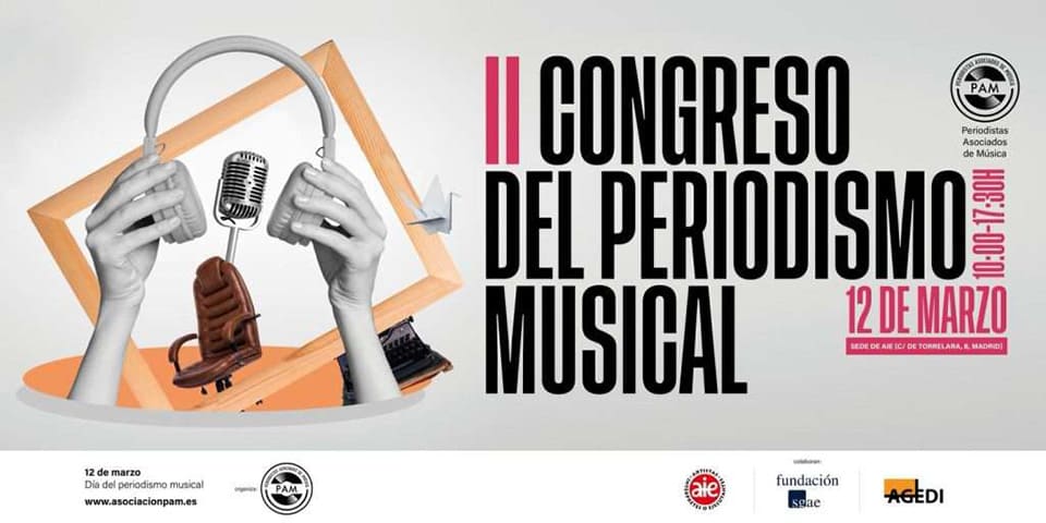 La Fundación SGAE colabora con el II Congreso de Periodismo Musical
