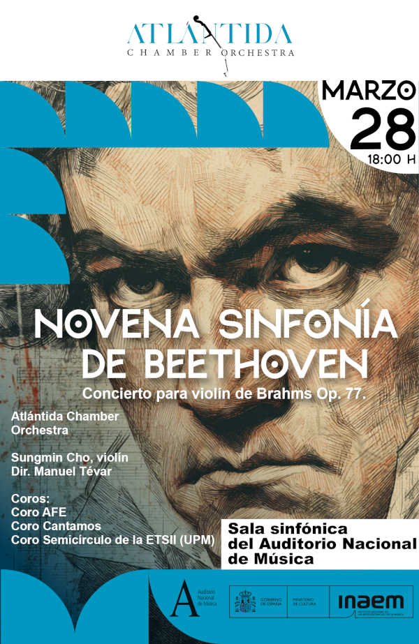 Brahms y Beethoven en el Auditorio Nacional con la Atlántida Chamber Orchestra