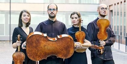 El Centro Cultural Miguel Delibes acoge al Cuarteto Cosmos dentro del Ciclo de Recitales y Música de Cámara