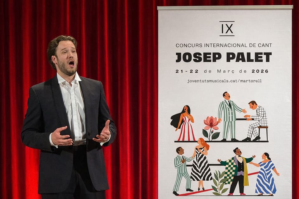 El tenor croata Tomislav Jukić gana el IX Concurso Internacional de Canto Josep Palet