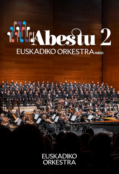 El coro ciudadano de «Abestu Euskadiko Orkestrarekin» ya está listo para su estreno en Baluarte, Euskalduna y Kursaal
