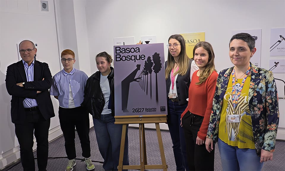 Estudiante de Bellas Artes diseña la imagen de la temporada 2026/2027 de la Bilbao Orkestra Sinfonikoa