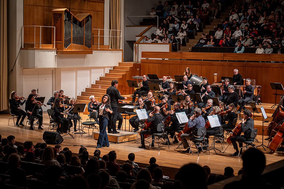 Los “Bioclassics” de Sheila Blanco cierran la temporada didáctica de la Orquesta Ciudad de Granada
