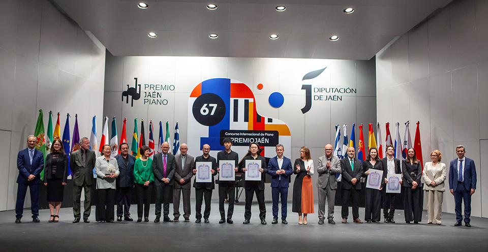 El intérprete japonés Ayumu Ibaraki inscribe su nombre en el palmarés del Premio «Jaén» de Piano de Diputación