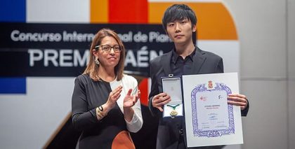 El intérprete japonés Ayumu Ibaraki inscribe su nombre en el palmarés del Premio "Jaén" de Piano de Diputación
