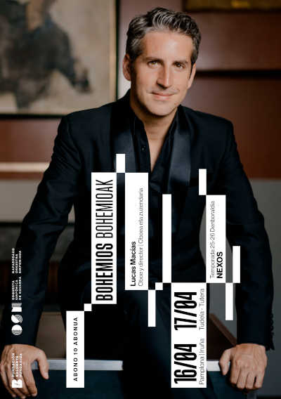 Lucas Macías abordará el “Concierto para oboe” de Martinů en el décimo concierto de la Orquesta Sinfónica de Navarra