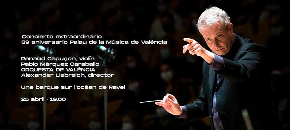 El Palau de la Música celebra su 39 aniversario con la Orquesta de València y Renaud Capuçon
