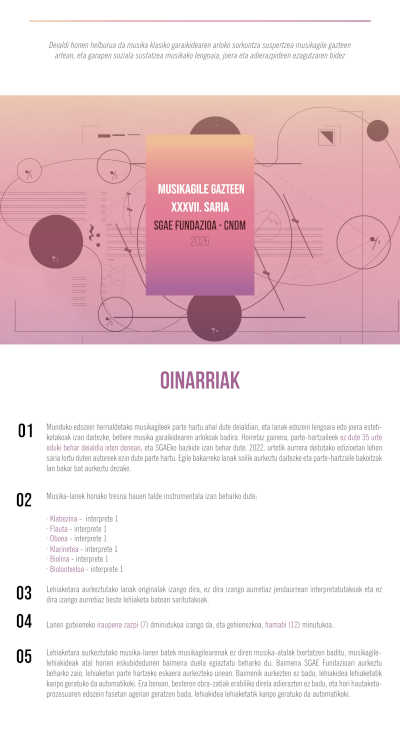 La Fundación SGAE y el CNDM convocan el 37º Premio Jóvenes Compositores 2026