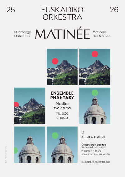 El Ensemble Phantasy protagoniza la Matinée de Miramon de este sábado