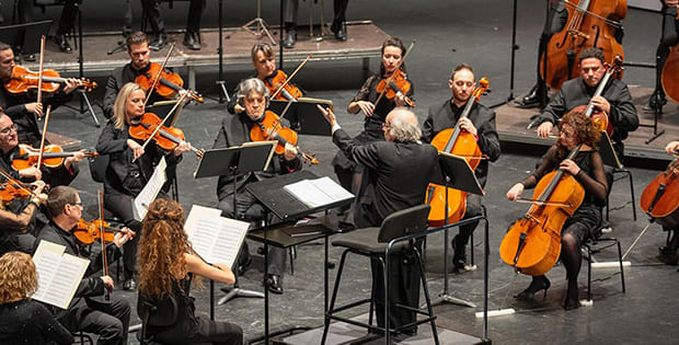 José Luis Temes presenta en Badajoz dos discos grabados con la Orquesta de Extremadura